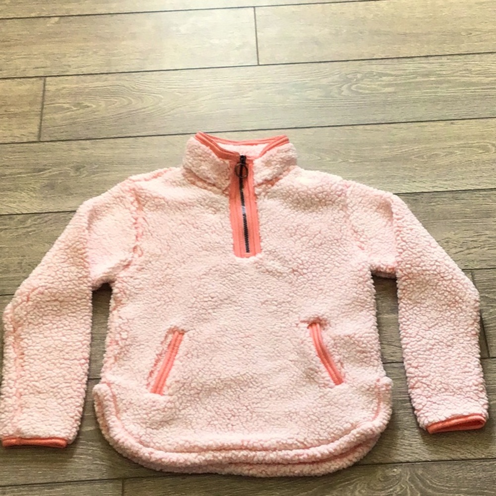 Cuddly Sherpa Quarter Zip Sweatshirt